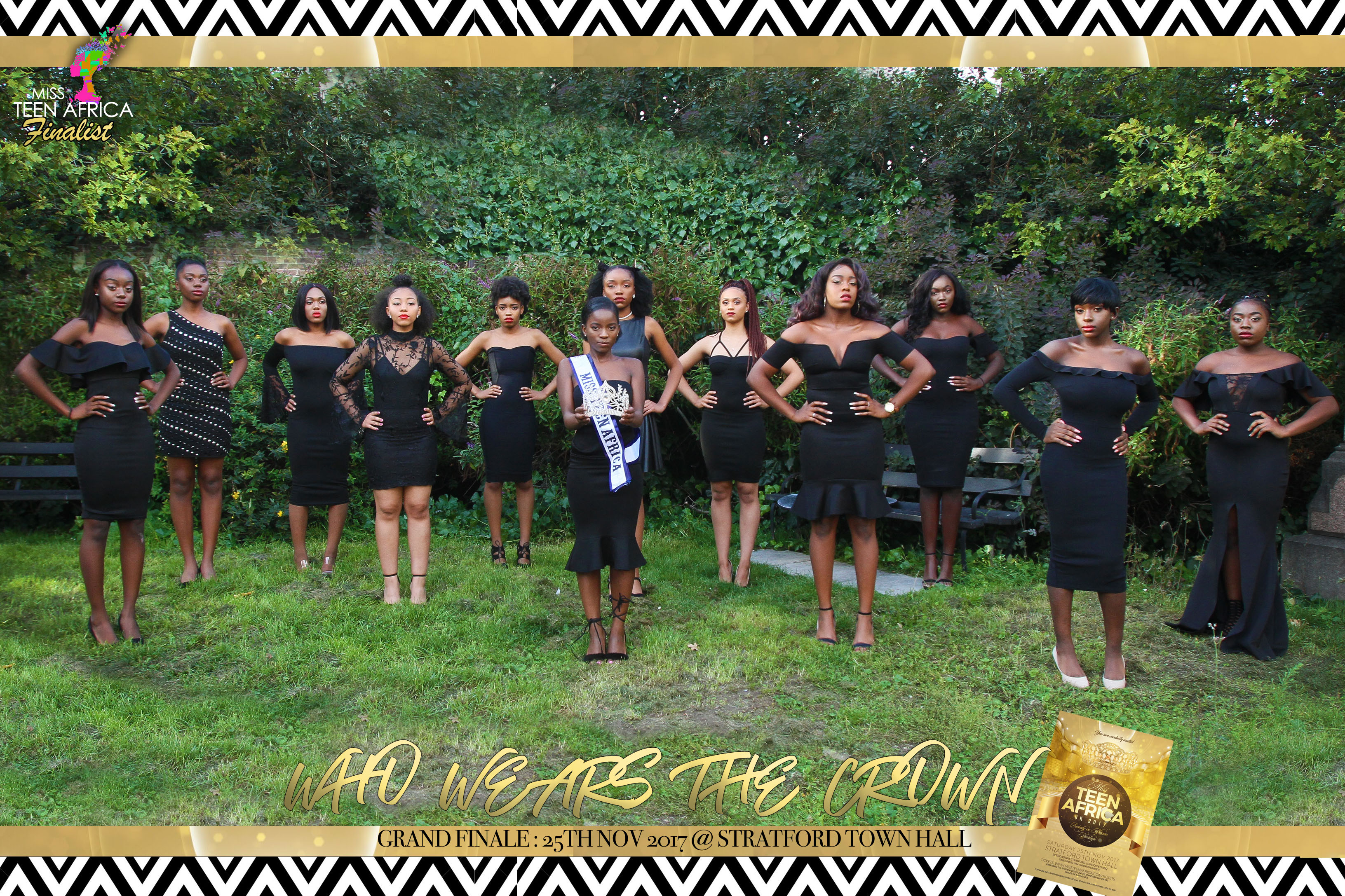  MEET THE 11 FINALISTS OF THE 3RD ANNUAL MISS TEEN AFRICA UK