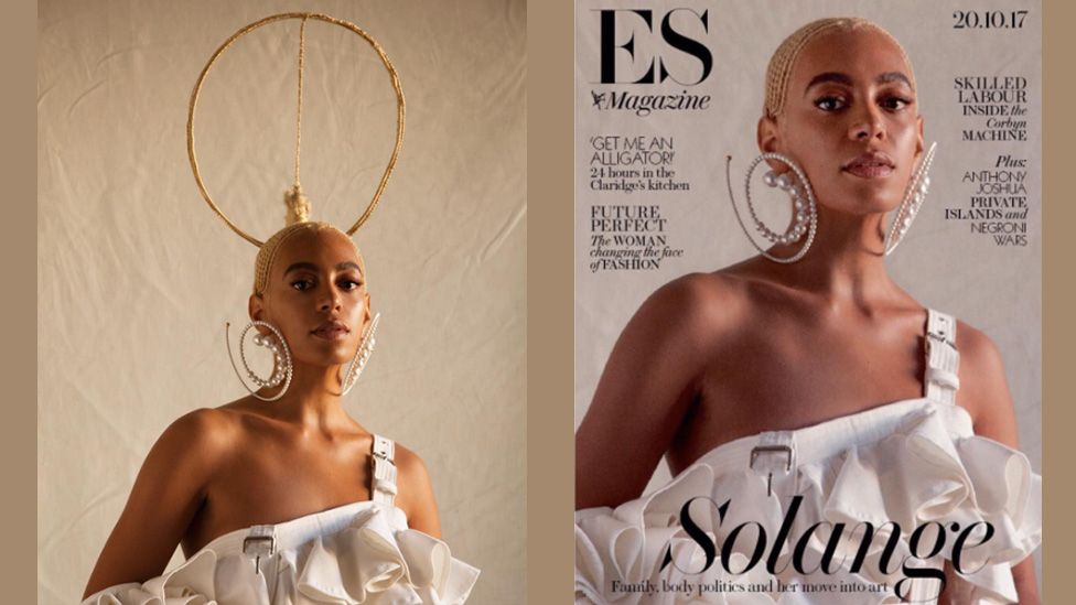  Solange Knowles tells magazine ‘don’t touch my hair’