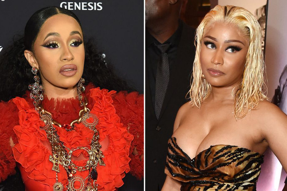 Nicki Minaj and Cardi B get into fight at New York Fashion Week party