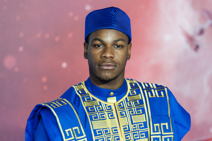  Fans fall in love with John Boyega choice of traditional clothing at Star Wars premiere