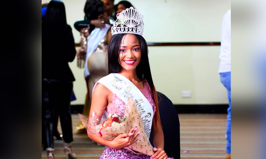  Lefika Tladi crowned Miss Teen Africa Botswana